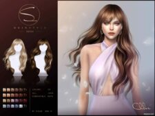 Sims 4 Long Flowing Hair mod