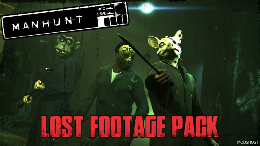 GTA 5 Player Mod: Spmanhunt: Lost Footage – Pack Add-On (Featured)