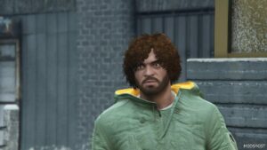 GTA 5 Vehicle Mod: Trevor | Curly Hair V1.3 (Image #4)