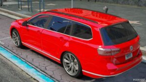 GTA 5 Volkswagen Vehicle Mod: Passat 2020 Station Wagon V0.1 (Image #3)