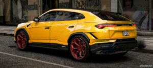 GTA 5 Lamborghini Vehicle Mod: 2023 Lamborghini Urus Performante (Image #2)