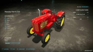 FS22 Tractor Mod: Massey Harris 555 (Image #3)