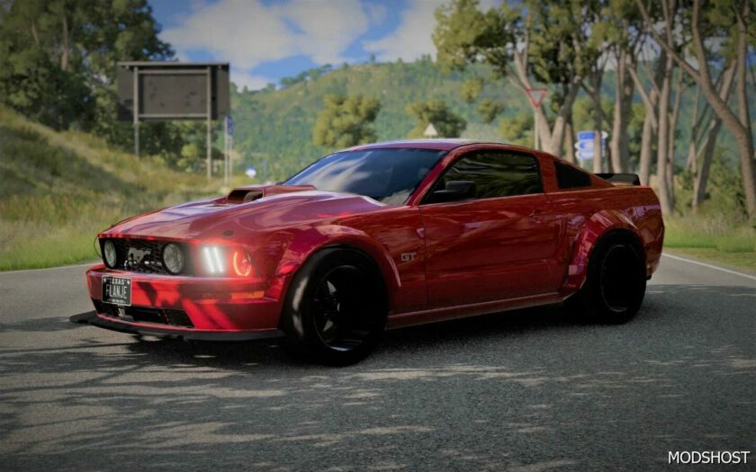 BeamNG Ford Car Mod: Mustang GT V1.1 0.31 (Featured)