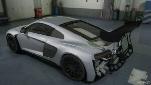 GTA 5 Audi Vehicle Mod: Sheepy Race Audi R8 Twin Turbo (Image #3)