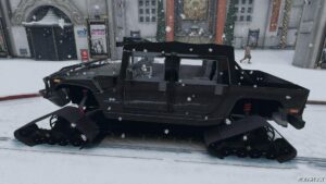 GTA 5 Vehicle Mod: Hummer H1 Mattracks (Image #2)