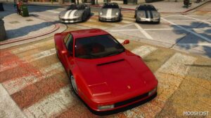 GTA 5 Ferrari Vehicle Mod: Testarossa 1986 Add-On V1.05 (Image #3)