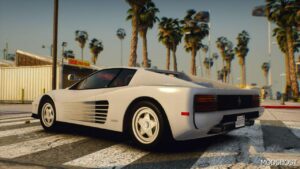 GTA 5 Ferrari Vehicle Mod: Testarossa 1986 Add-On V1.05 (Image #4)