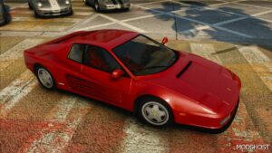 GTA 5 Ferrari Vehicle Mod: Testarossa 1986 Add-On V1.05 (Image #5)