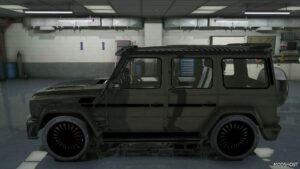 GTA 5 Mercedes-Benz Vehicle Mod: Mercedes Mansory G65 Gronos (Image #2)