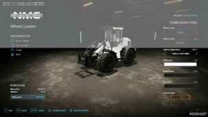 FS22 Forklift Mod: NMC Wheel Loader (Image #3)