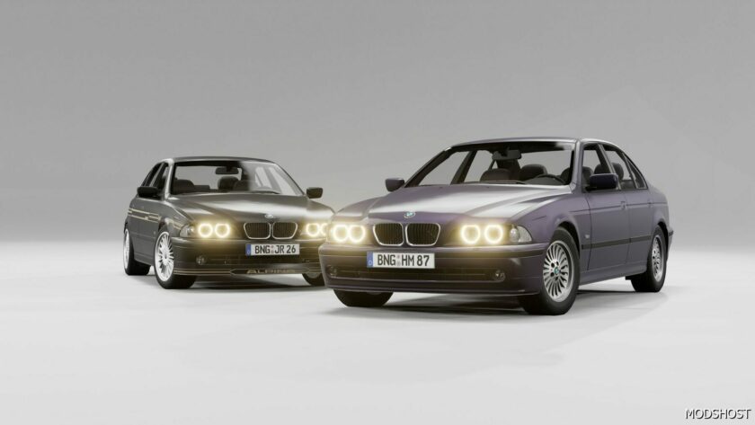 BeamNG BMW Car Mod: 5-Series E39 V9.0 0.31 (Featured)