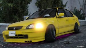 GTA 5 Honda Vehicle Mod: Civic 1997 Modified (EK7) (Image #2)