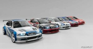BeamNG BMW Car Mod: M3 GTR V3.2 0.31 (Image #2)