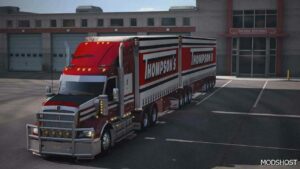 ATS Kenworth Truck Mod: T610 + Tuning Pack V1.6.4 1.49 (Image #5)