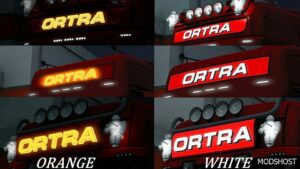 ETS2 Mod: Ortra SRI Lightbox Skin 1.49 (Image #2)