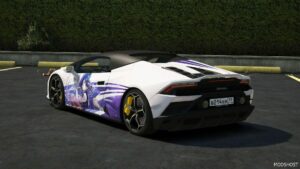 GTA 5 Lamborghini Vehicle Mod: 2020 Lamborghini Huracan EVO Spyder (Image #3)