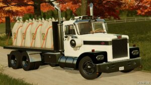 FS22 Truck Mod: Diamond REO Giant Flatbed 1974 (Autoload) (Image #3)