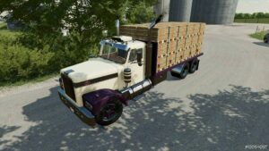 FS22 Truck Mod: Diamond REO Giant Flatbed 1974 (Autoload) (Image #4)