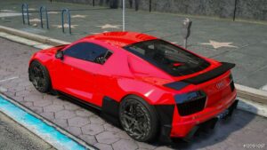 GTA 5 Audi Vehicle Mod: R8 Rain Risk Concept (Image #3)