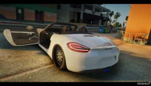 GTA 5 Porsche Vehicle Mod: Boxster GTS 2016 (Image #2)