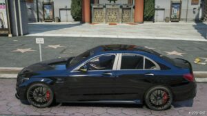 GTA 5 Mercedes-Benz Vehicle Mod: Mercedes C63 AMG 2017 (Image #2)