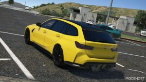 GTA 5 BMW Vehicle Mod: 2022 BMW M3 Touring G81 (Image #2)