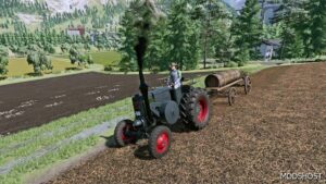 FS22 Manur Mod: Wood Barrel (Image #6)