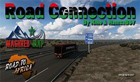 ETS2 Maghreb Map-Road to Africa Road Connection + FIX 1.49 mod