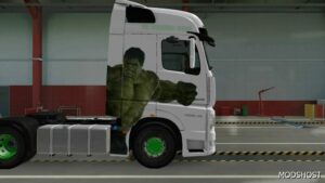 ETS2 Kamaz Mod: 54901 (K5) – Hulk Skin (Image #3)