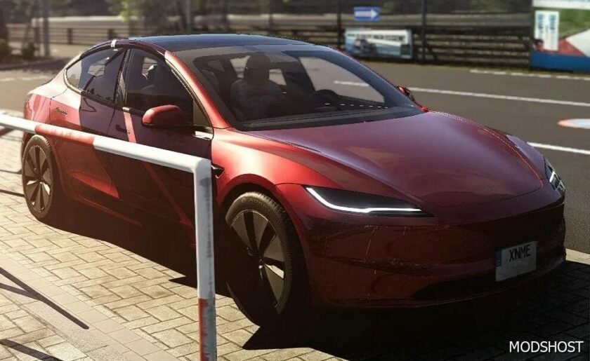BeamNG Tesla Model 3 Facelift 2024 0.31 mod