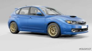 BeamNG Subaru Car Mod: WRX STI Hatch 0.31 (Image #7)