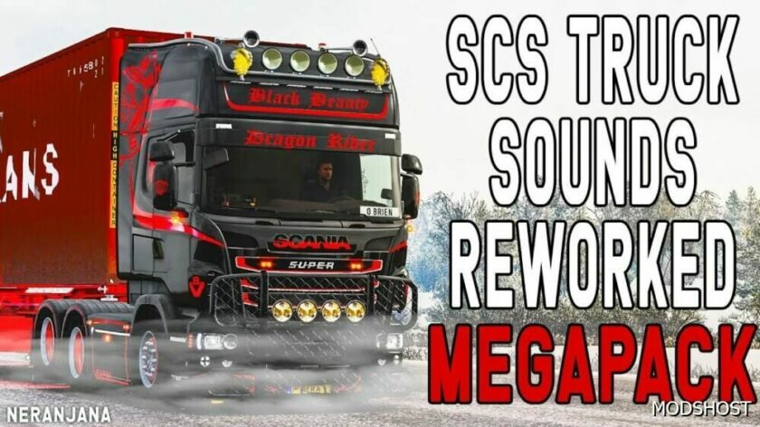 ETS2 SCS Truck Sound Rework Megapack V9.0 1.49 mod