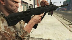 GTA 5 Weapon Mod: Malyuk AK Bullpup Animated (Image #5)