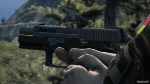 GTA 5 Weapon Mod: RON SIG Sauer P250 Compact (Image #4)