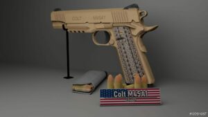 GTA 5 Weapon Mod: RON Colt M45A1 Cqbp (Featured)