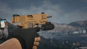 GTA 5 Weapon Mod: RON Colt M45A1 Cqbp (Image #4)