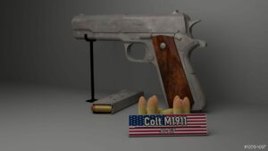 GTA 5 Weapon Mod: RON OLD Colt M1911 (Featured)