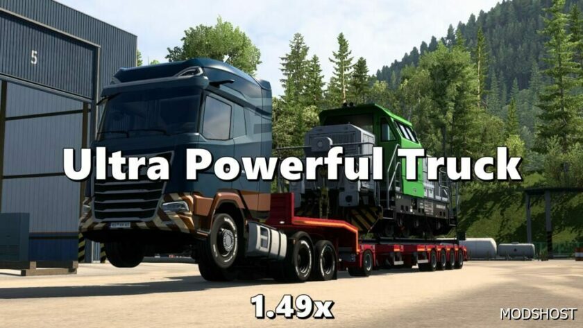 ETS2 Ultra Powerful Truck 1.49 mod
