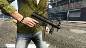 GTA 5 Weapon Mod: INS2 H&K MP5K V1.1 (Image #3)