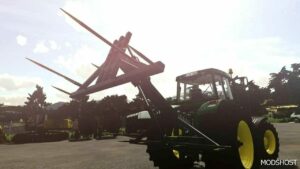 FS22 Implement Mod: 3 Point Hitch Bale Fork V1.0.0.1 (Image #2)