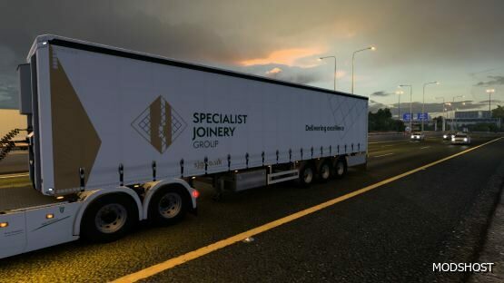 ETS2 Specialist Joinery Trailer mod
