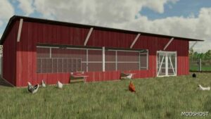 FS22 Placeable Mod: Chicken Barn Large V1.1 (Image #2)