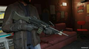 GTA 5 Weapon Mod: MW2 Bruen MK9 Animated (Image #2)