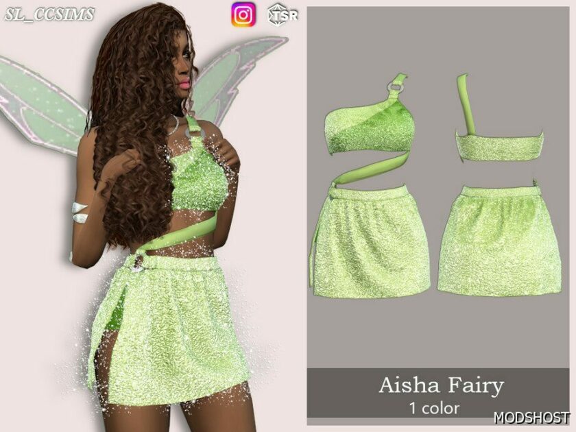 Sims 4 SL Aisha Fairy mod
