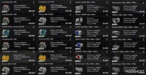 ATS Transmissions Part Mod: Powerful Engines & Gearboxes Pack V15.2 (Image #2)