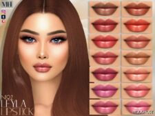 Sims 4 Leyla Lipstick N192 mod