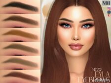 Sims 4 Leyla Eyebrows N279 mod