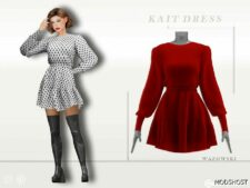 Sims 4 Kait Dress mod