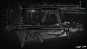 GTA 5 MP5 SMG Animated mod