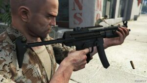 GTA 5 Weapon Mod: MP5 SMG Animated (Image #4)